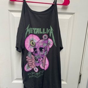 Metallica band tee